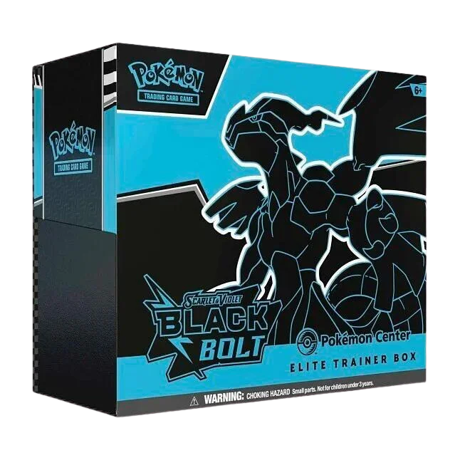 Scarlet & Violet: Black Bolt - Elite Trainer Box (Pokemon Center Exclusive)