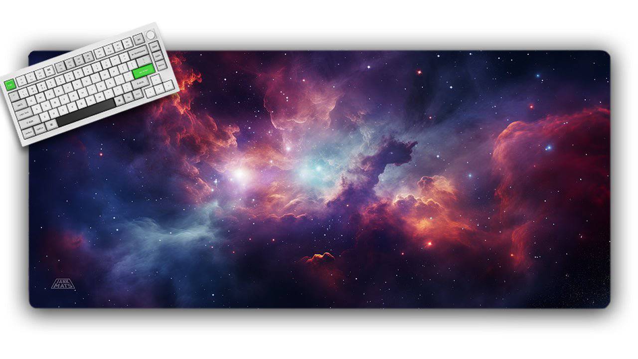 In a Galaxy TCG Playmat or XL Desktop