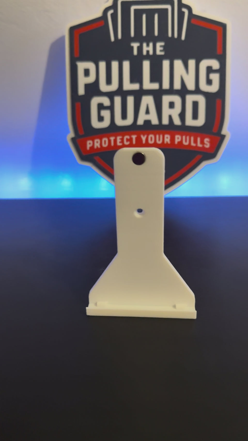 Magnetic Wall Mounted Acrylic Card Case Holder For Card Cases Up To 360 pt