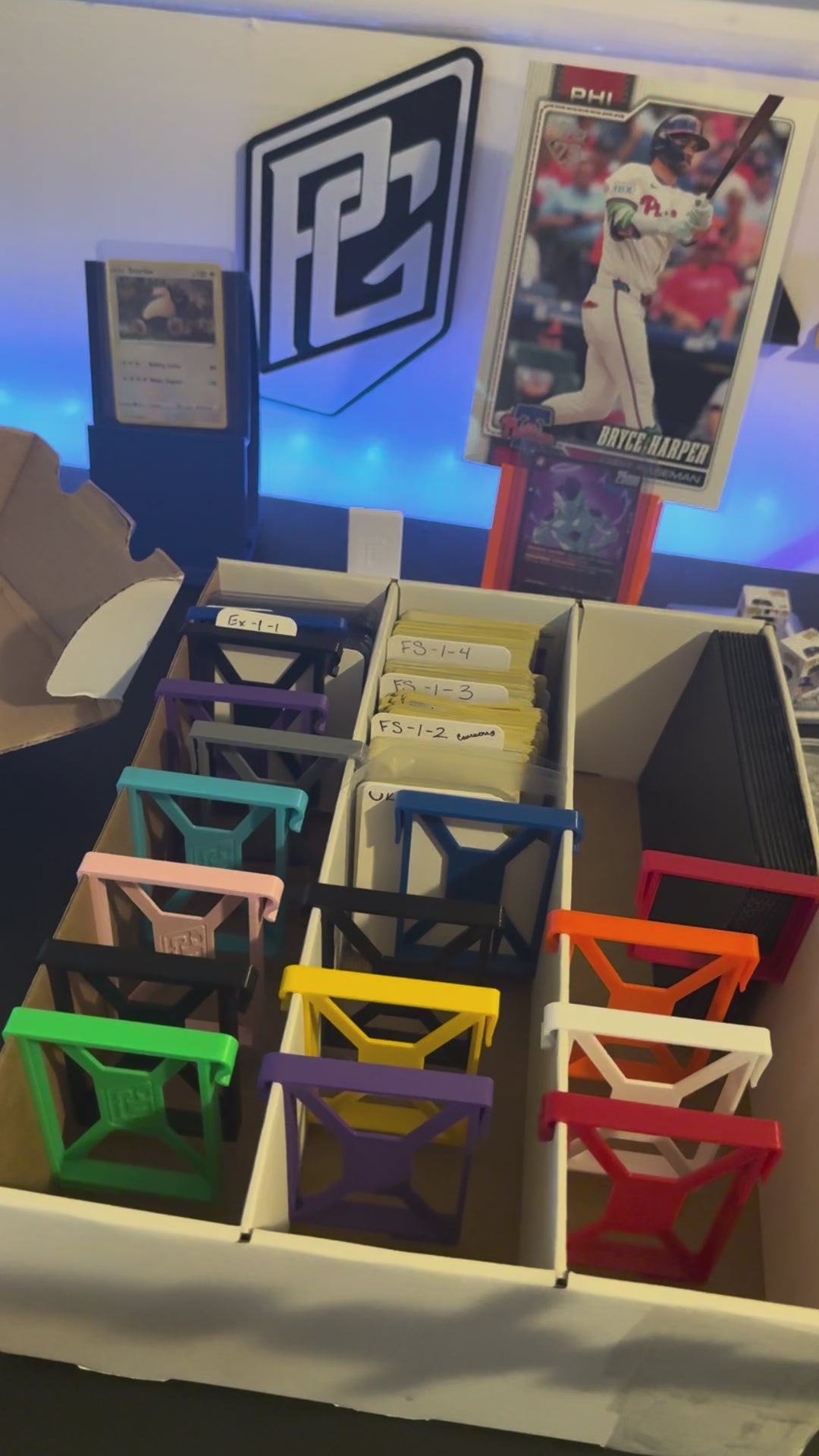 The Multi-Clip XL | ALL NEW | 3-in-1 Cardboard Box Clip for Monster and Wide Single Row Storage Boxes