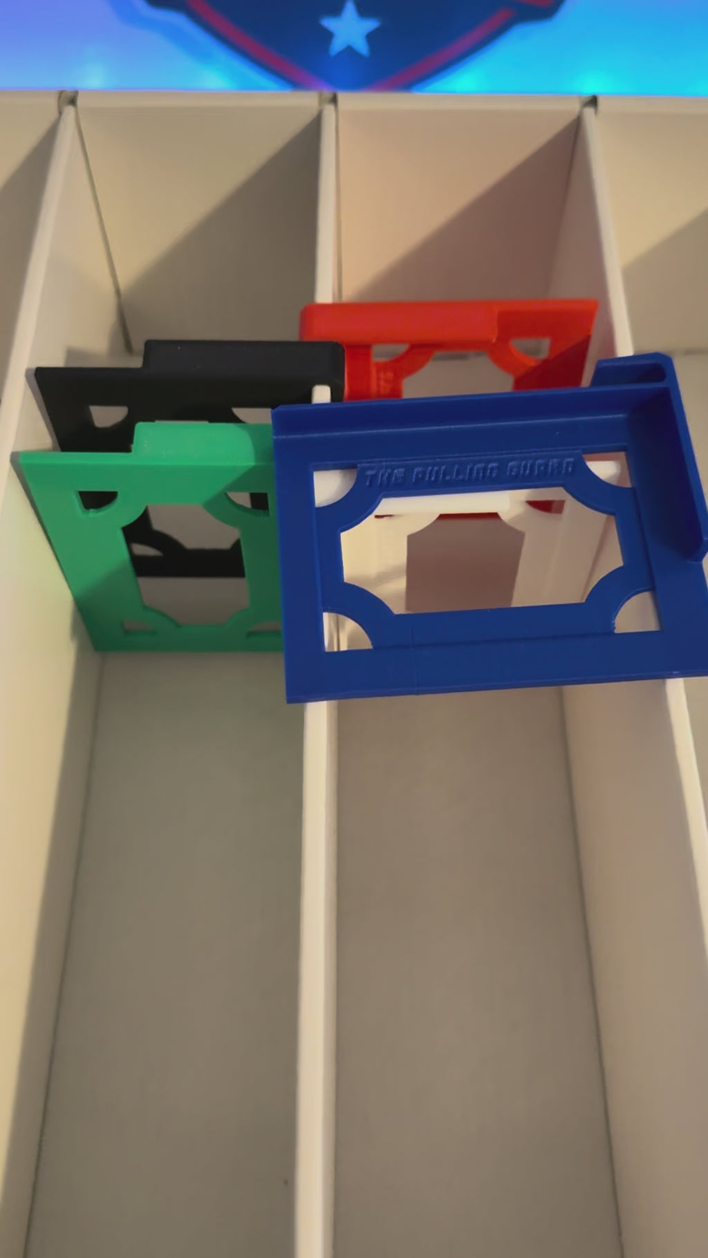 MTG Themed 5 Pack Card Storage Clips (TALL) for Monster Storage Boxes - by The Pulling Guard