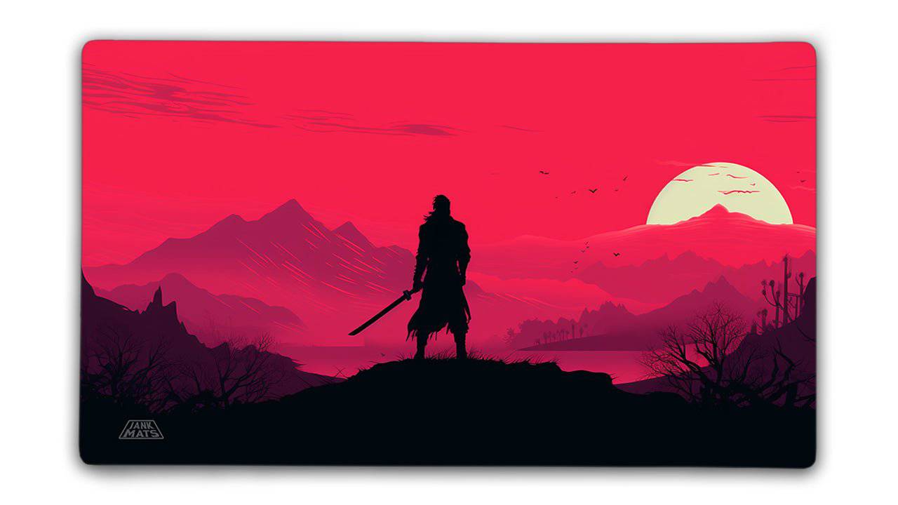 Samurai Sunrise TCG Playmat or XL Desktop