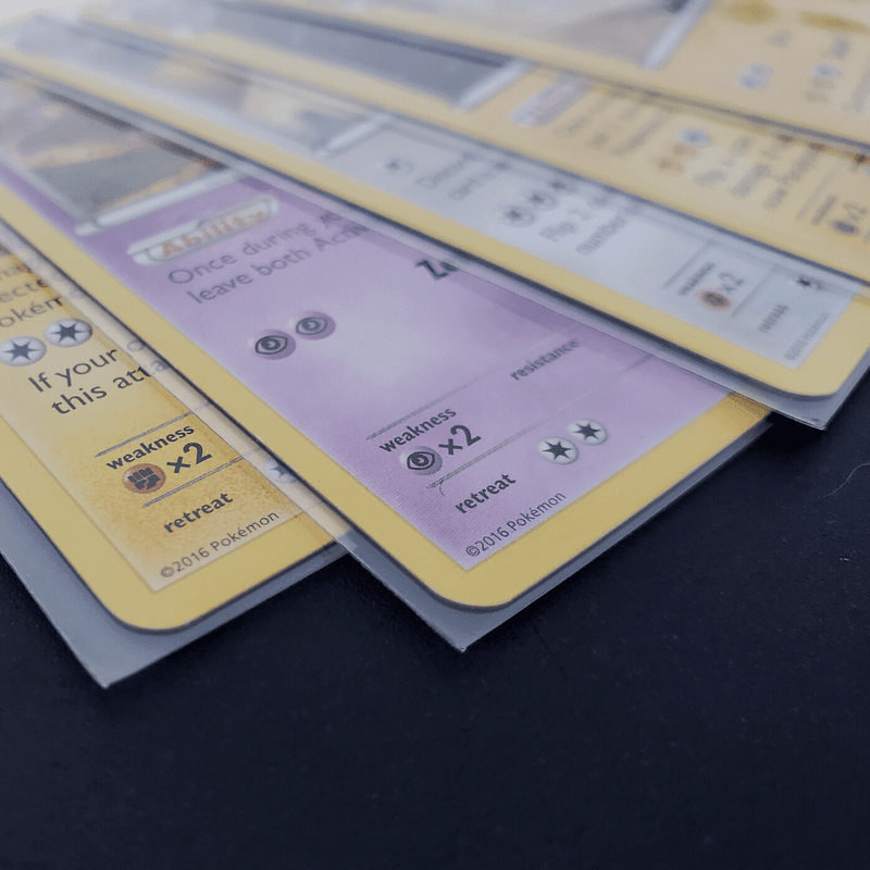 CARDBOARD GOLD - SOFT CARD SLEEVES FOR STANDARD SIZE TRADING CARDS