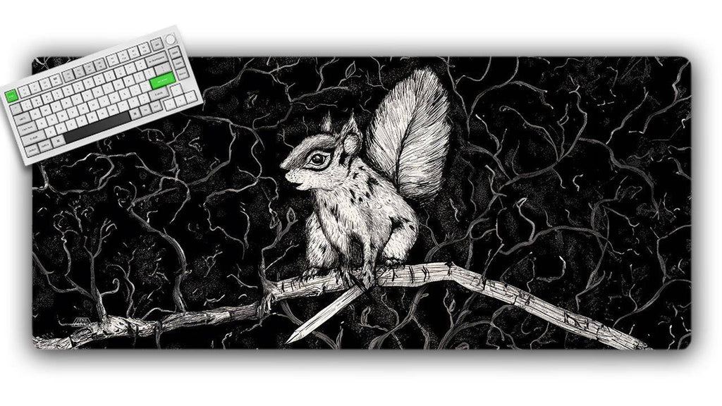 Squirrel Warrior Gaming Mat