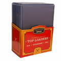 1,000 Cardboard Gold  3” x 4” Toploaders for Standard Cards (35pt) ONE FULL CASE