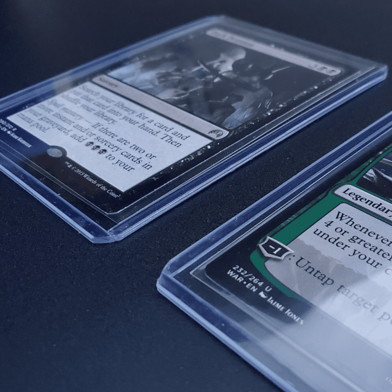 Cardboard Gold  3” x 4” Toploaders for Standard Cards (35pt cards)