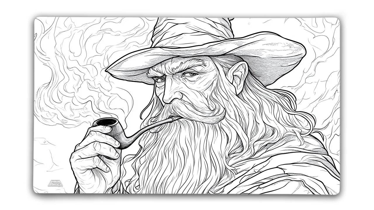 Wizard | Color Your Own Playmat Set
